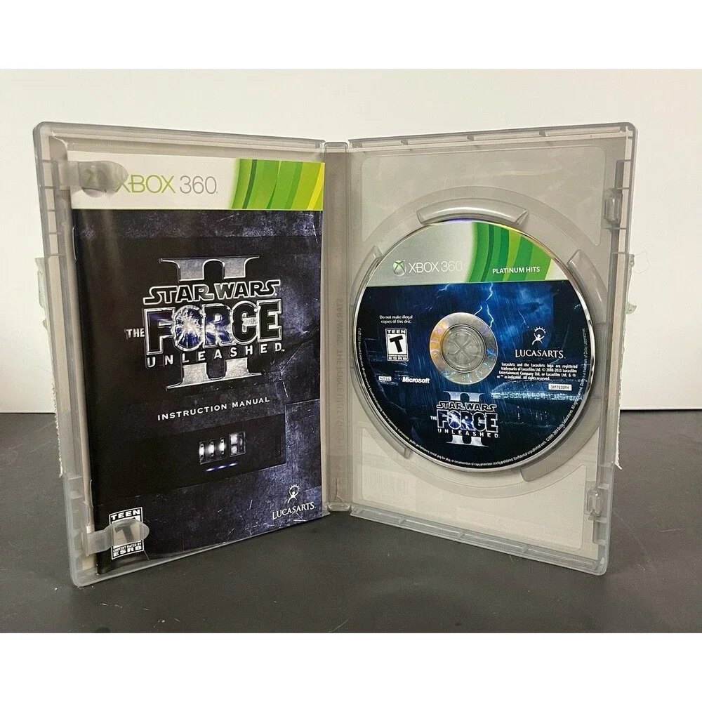 Star Wars: The Force Unleashed II - Platinum Hits (Microsoft Xbox 360, 2010)